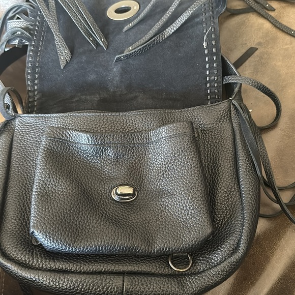 COACH Dakota Fringe Pebble Leather Bag - Picture 5 of 7